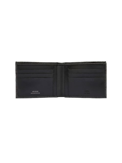 GUESS 4G Logo Card Holder Wallet GUESS | SMMALLLEA27BLA