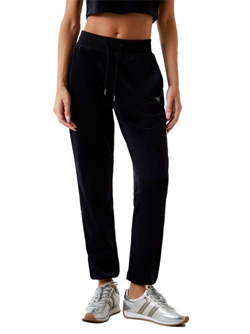 GUESS Velvet Joggers GUESS | V3BB27K0232JBLK