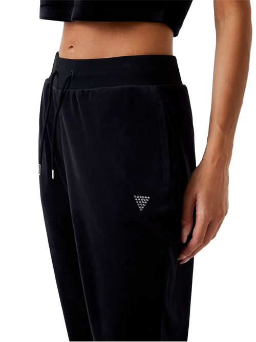 GUESS Velvet Joggers GUESS | V3BB27K0232JBLK