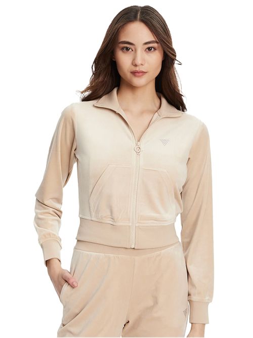 GUESS Felpa Couture in velluto GUESS | V3BQ22K0232A13W