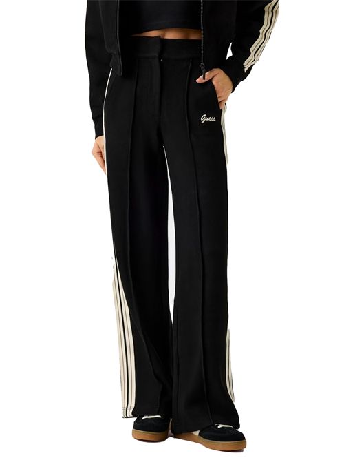 GUESS Wool-Blend Logo Sweatpants GUESS | V5BB16KCX52JBLK