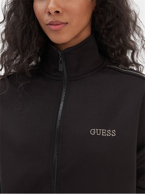 GUESS Felpa con zip completa GUESS | V5BQ15KCX22JBLK