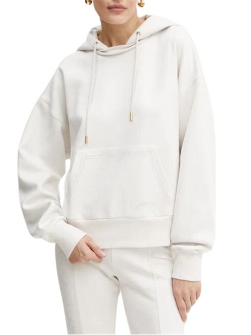GUESS Felpa con cappuccio e dettagli con strass GUESS | W4BQ09KAUJ2G8CJ