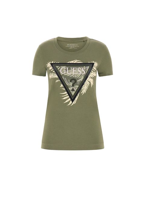 GUESS T-shirt con logo triangolo GUESS | W5YI13J1314G831