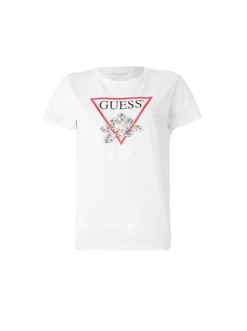 GUESS T-shirt Flower Bling GUESS | W5YI38I3Z14G011