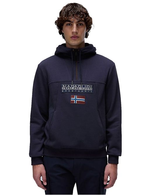 NAPAPIJRI Felpa con Cappuccio Burgee NAPAPIJRI | NP0A4I5E1761