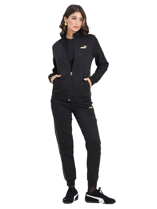 PUMA Tuta Full Zip Nero Donna PUMA | 69220201