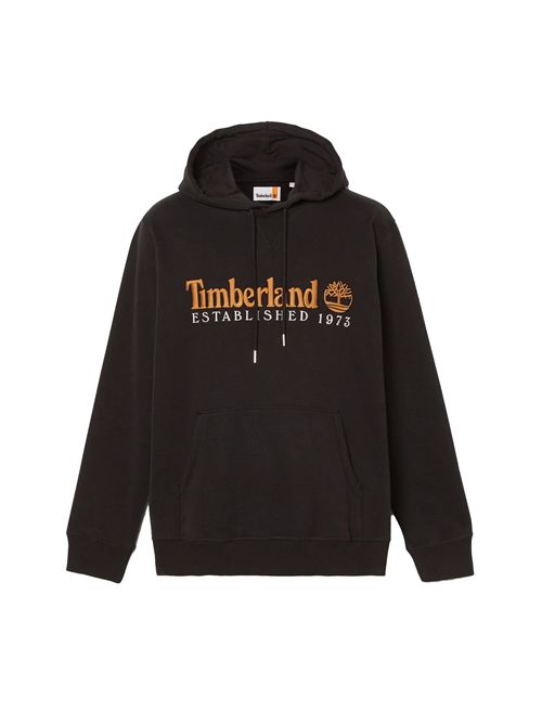 TIMBERLAND Felpa TIMBERLAND Rovescio a Ricci e Logo Established 1973 Ricamato TiMBERLAND | TB0A5MX80011