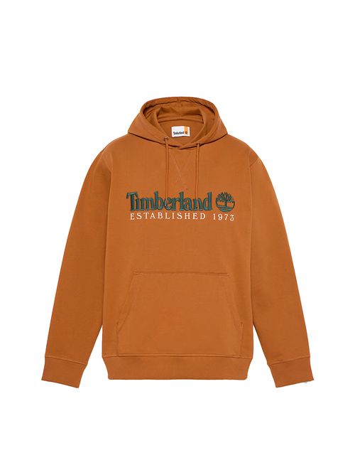 TIMBERLAND Felpa TIMBERLAND Rovescio a Ricci e Logo Established 1973 Ricamato TiMBERLAND | TB0A5MX8C391