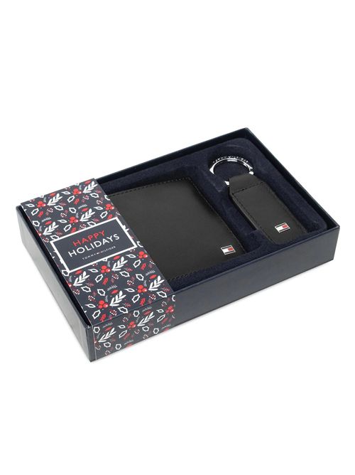 TOMMY HILFIGER Wallet and Keychain Set TOMMY | AM0AM07931BDS