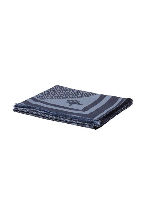 TOMMY HILFIGER Square Scarf with Monogram TOMMY | AW0AW17493DW6