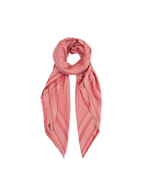 TOMMY HILFIGER Square Scarf with Monogram TOMMY | AW0AW17493TQN