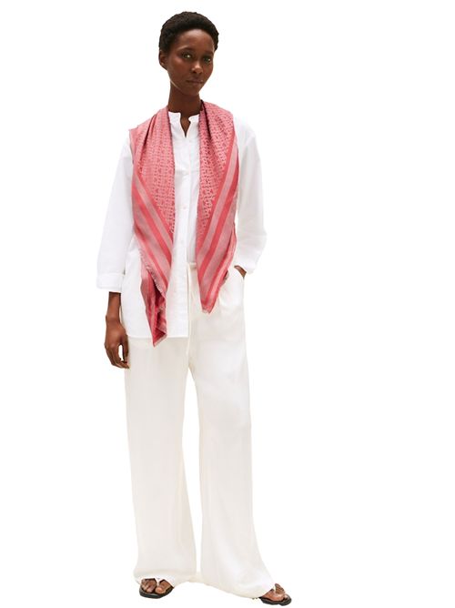 TOMMY HILFIGER Square Scarf with Monogram TOMMY | AW0AW17493TQN