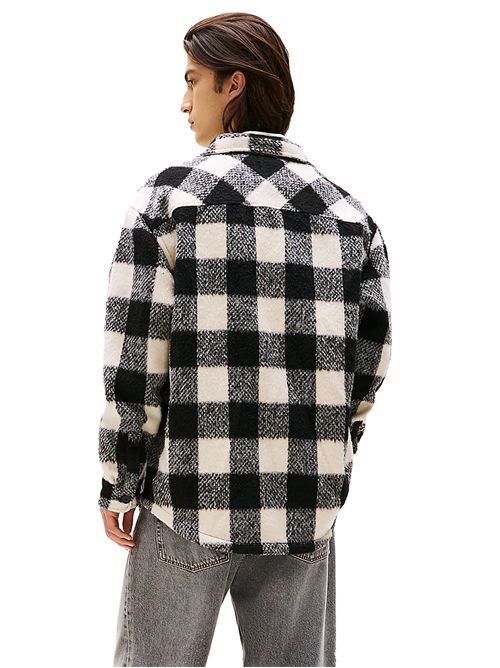 TOMMY JEANS Oversized Checked Flannel Shirt TOMMY | DM0DM22013BDS