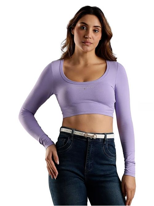TOMMY JEANS Maglia Cropped maniche lunghe TOMMY | DW0DW20909W0E