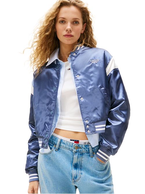 TOMMY Water-Repellent Satin Jacket TOMMY | DW0DW20960PO6