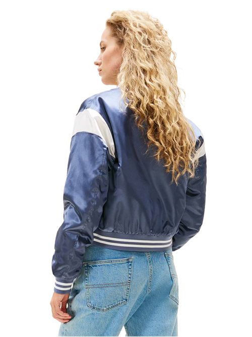 TOMMY Water-Repellent Satin Jacket TOMMY | DW0DW20960PO6