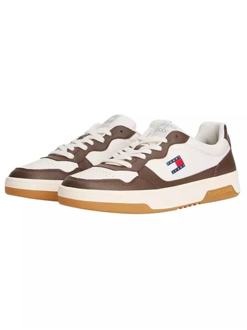 TOMMY JEANS Cupsole Leather Sneakers TOMMY | EM0EM014430LI