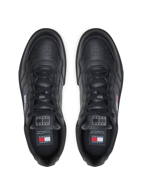 TOMMY JEANS Cupsole Leather Sneakers TOMMY | EM0EM01443BDS