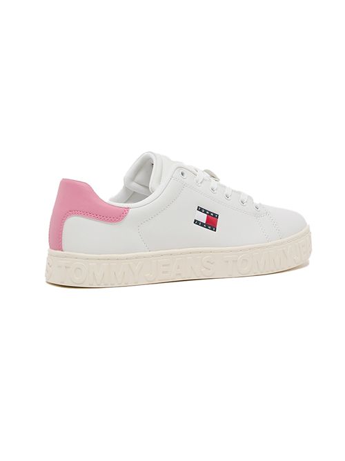 TOMMY JEANS Sneakers in pelle con logo in pelle TOMMY | EN0EN027030LA