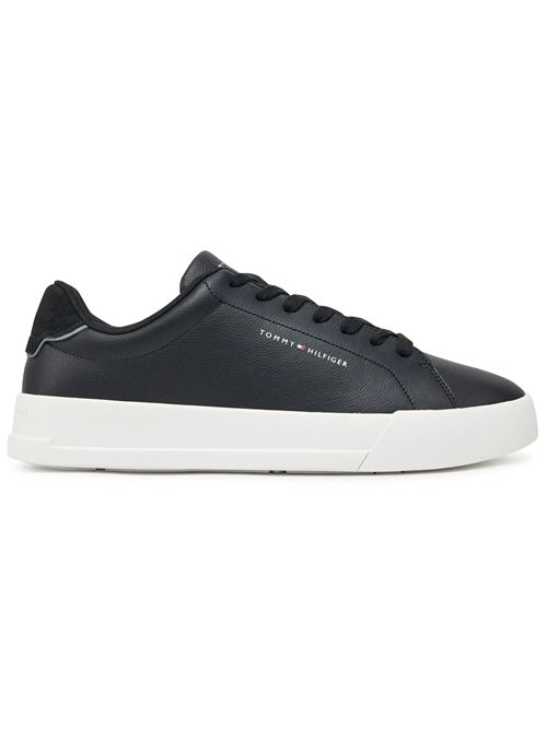 TOMMY HILFIGER Court Leather Detail Essential Sneakers TOMMY | FM0FM05367BDS