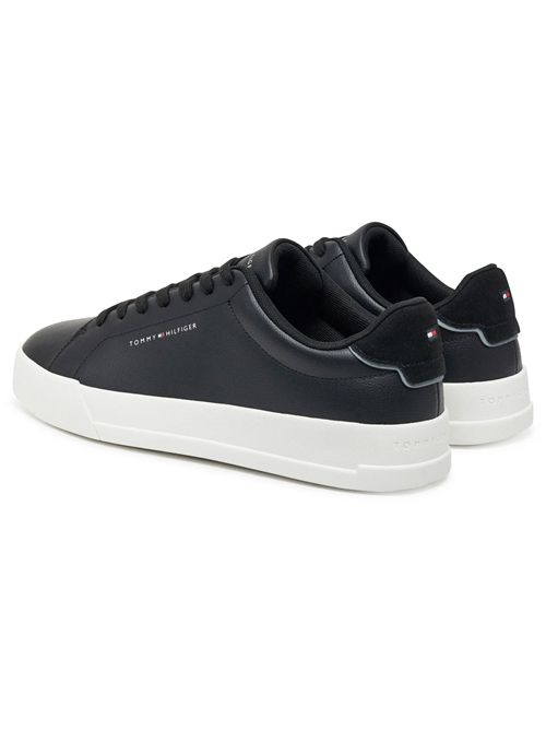 TOMMY HILFIGER Court Leather Detail Essential Sneakers TOMMY | FM0FM05367BDS
