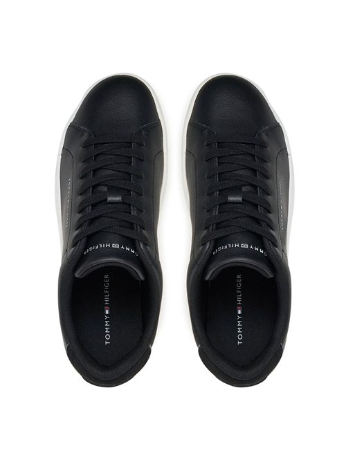 TOMMY HILFIGER Court Leather Detail Essential Sneakers TOMMY | FM0FM05367BDS