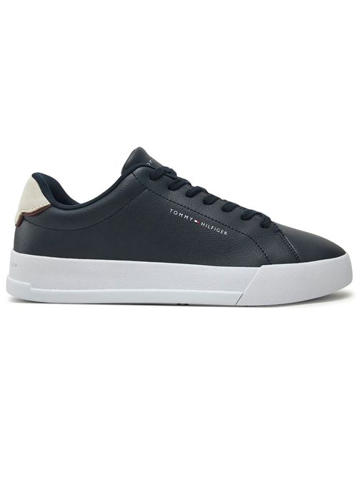 TOMMY HILFIGER Court Leather Detail Essential Sneakers TOMMY | FM0FM05367DW5