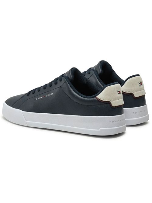 TOMMY HILFIGER Court Leather Detail Essential Sneakers TOMMY | FM0FM05367DW5