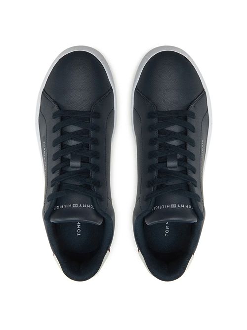TOMMY HILFIGER Court Leather Detail Essential Sneakers TOMMY | FM0FM05367DW5