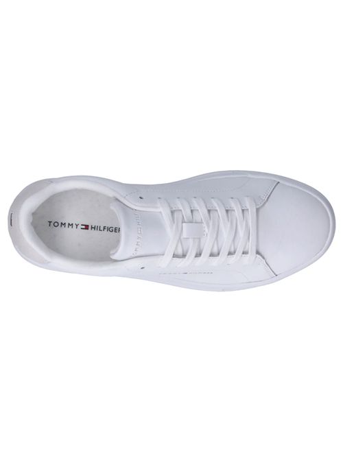 TOMMY HILFIGER Court Leather Detail Essential Sneakers TOMMY | FM0FM05367YBS