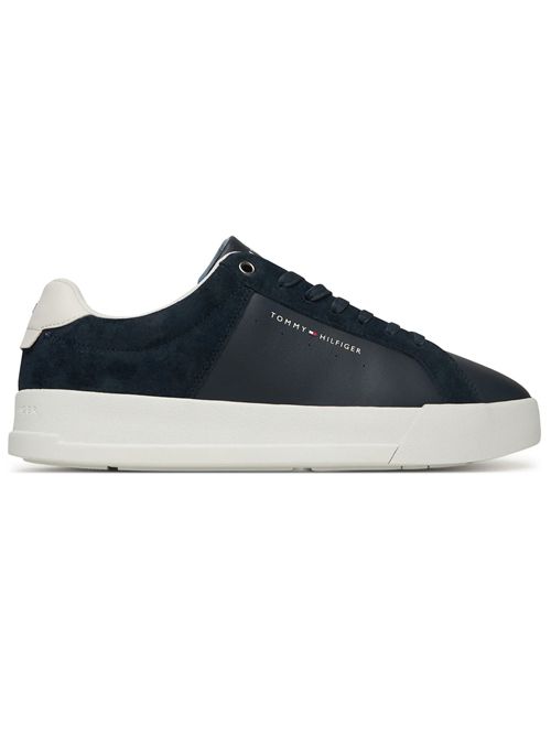 TOMMY HILFIGER Court Mix Texture Sneakers TOMMY | FM0FM056340GY