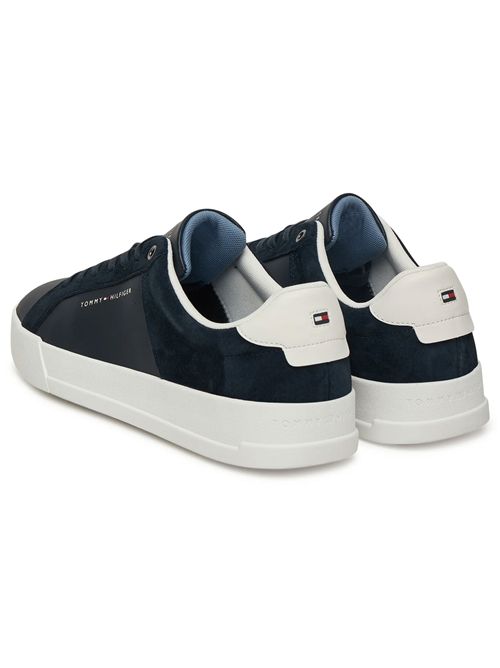 TOMMY HILFIGER Court Mix Texture Sneakers TOMMY | FM0FM056340GY