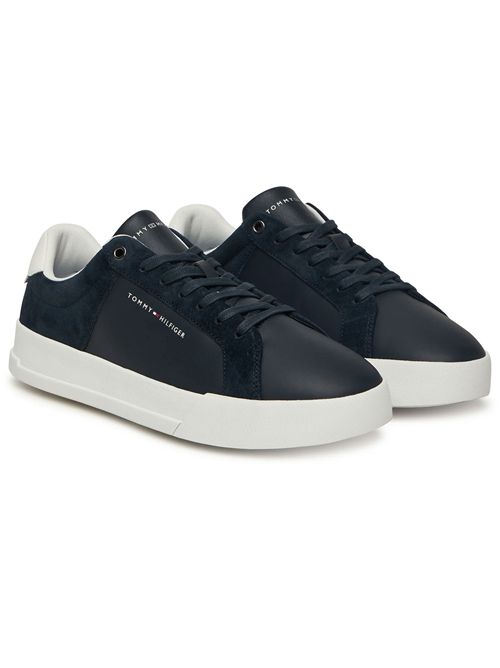 TOMMY HILFIGER Court Mix Texture Sneakers TOMMY | FM0FM056340GY