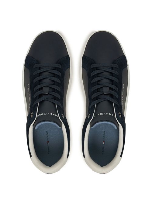 TOMMY HILFIGER Court Mix Texture Sneakers TOMMY | FM0FM056340GY