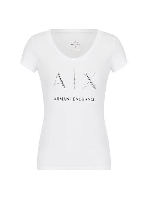 ARMANI EXCHANGE T-shirt Pima con Borchie EXCHANGE | 8NYT831000