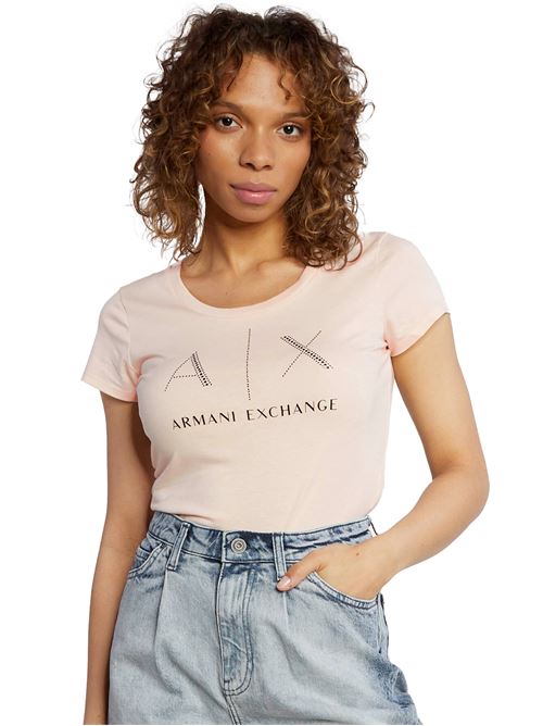 ARMANI EXCHANGE T-shirt Pima con Borchie EXCHANGE | 8NYT8314AS