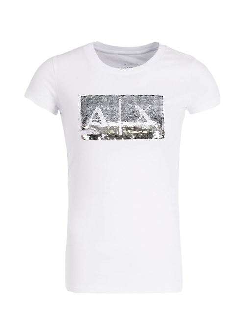 ARMANI EXCHANGE T-shirt logo con paillettes EXCHANGE | 8NYTDL6110