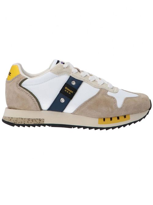 BLAUER Sneakers Queens01 BLAUER | S5QUEENS01NUBWHI/BEI