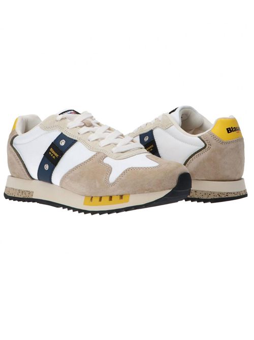 BLAUER Sneakers Queens01 BLAUER | S5QUEENS01NUBWHI/BEI