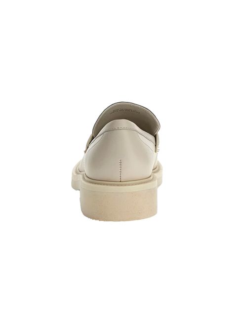 GUESS Shuttle Moccasins Real Leather GUESS | FLPSHULEA14IVORY