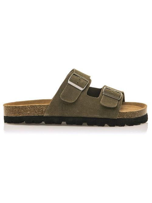MUSTANG Green Leather Sandals MTNG | 84716KAKY