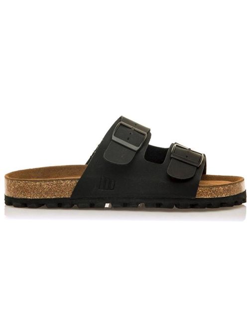 MUSTANG Black Leather Sandals MTNG | 84716NEGRO
