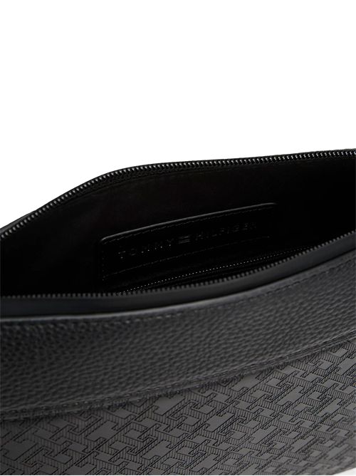 TOMMY HILFIGER Monogram clutch bag TOMMY | AM0AM13263BDS