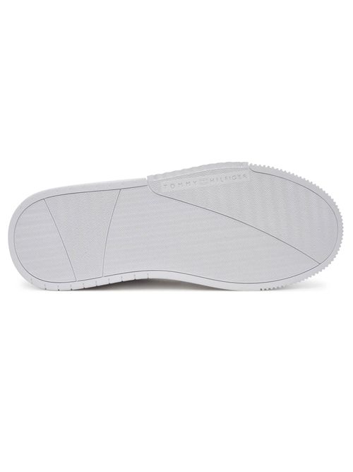 TOMMY HILFIGER Leather sneakers with logo TOMMY | FM0FM05406YBS