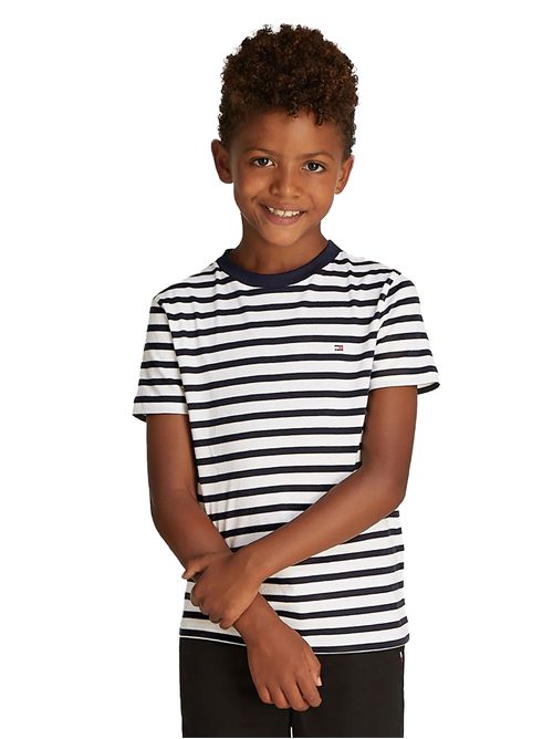 TOMMY HILFIGER T-shirt a righe per Ragazzi TOMMY | THKB0KB06879T0A4