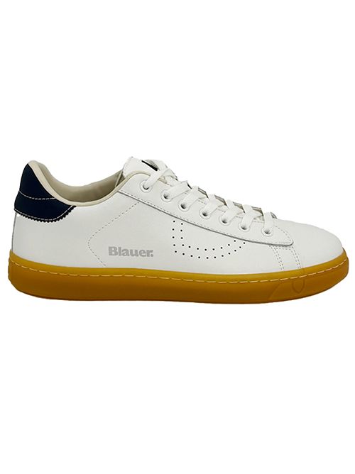 BLAUER Sneakers Lowell01 BLAUER | S6LOWELL01LEAWHI/NVY