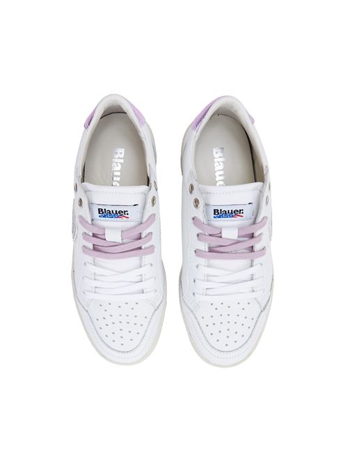 BLAUER Sneakers Olympia White Glitter BLAUER | S6OLYMPIA21LEMWHI/GLI