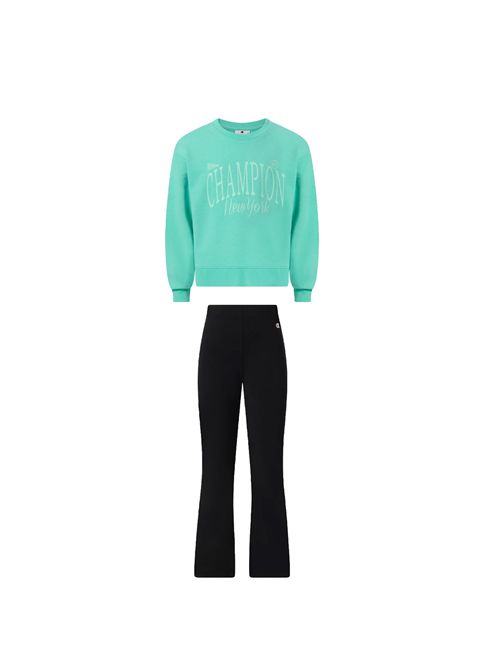 Champion Crewneck Tracksuit with Graphic CHAMPION | 405382BS137