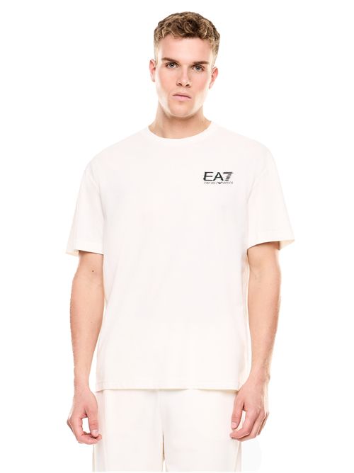 EMPORIO ARMANI T-shirt in jersey di cotone Visibility EA7 | 7M001327U0004